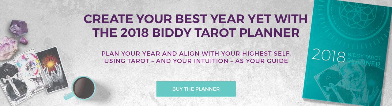 2018 biddy tarot planner