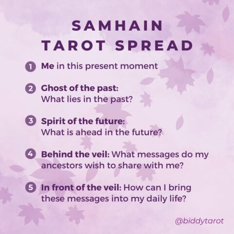 Samhain Tarot Spread Questions
